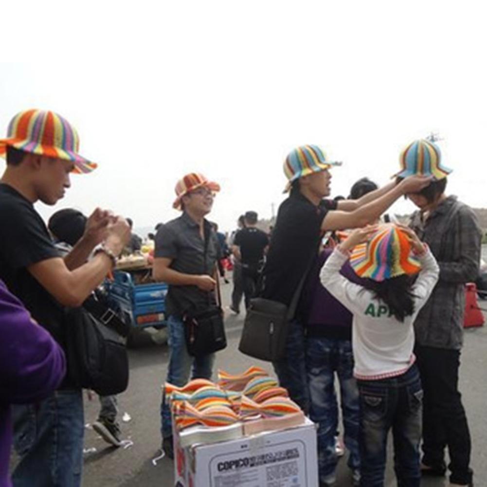 Gorra de jarrón mágico para hombre y mujer, sombrero de papel, para el sol, 6 uds.