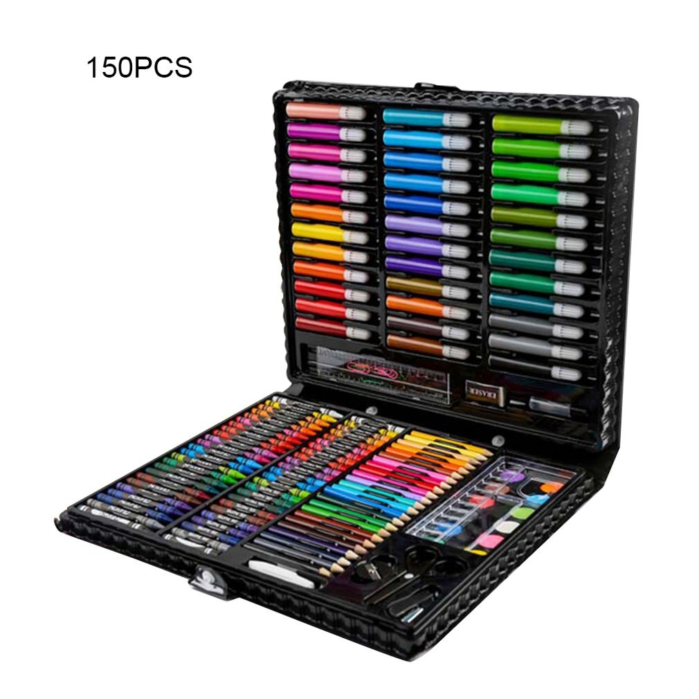168PCS Painting Drawing Art Artist Set Kit for Kids Children Boys Girls Students Christmas Birthday Festival