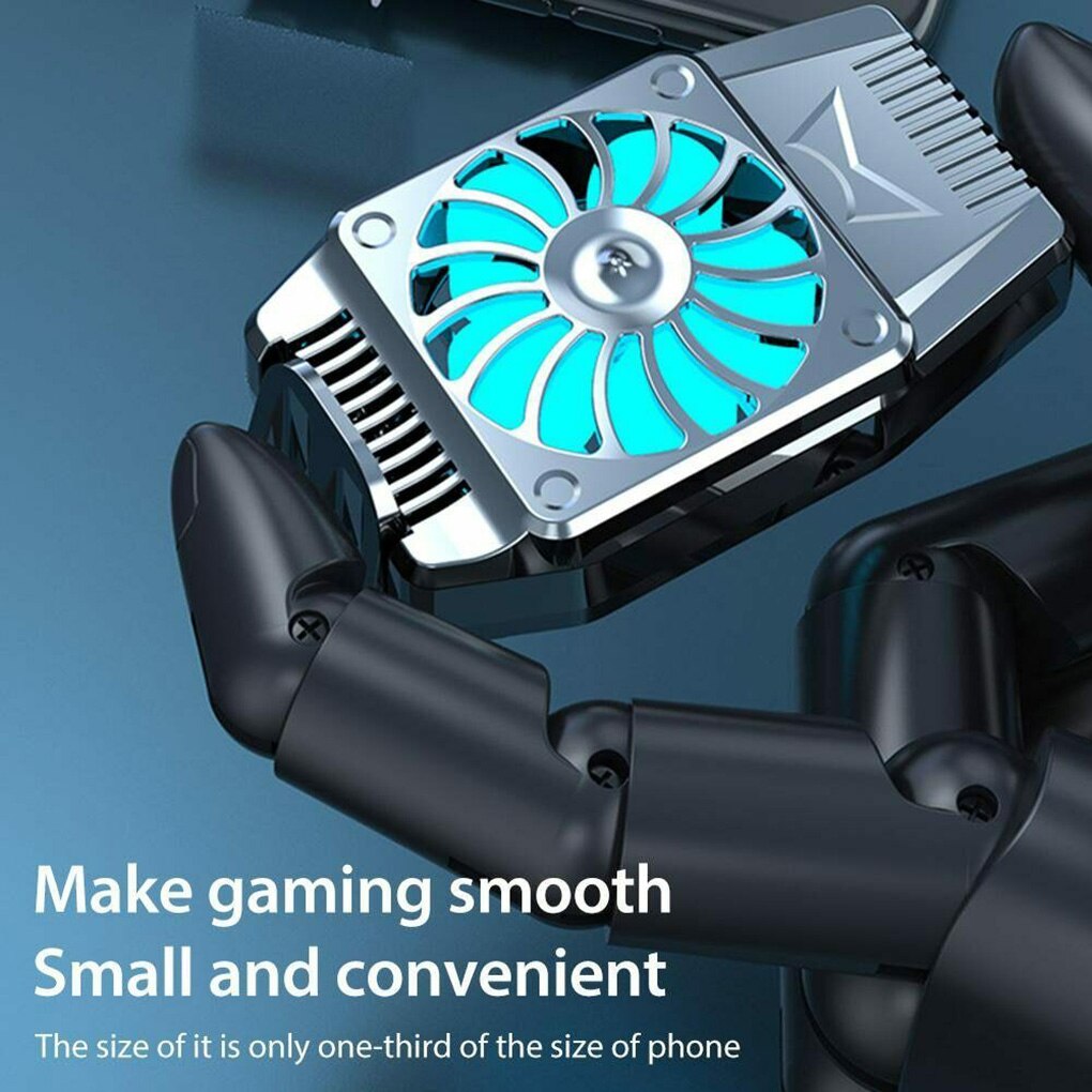 Universal Mobile Phone USB Game Cooler System Cooling Fan Portable Rechargeable Adjustable Phone Cooling Tool For iphone