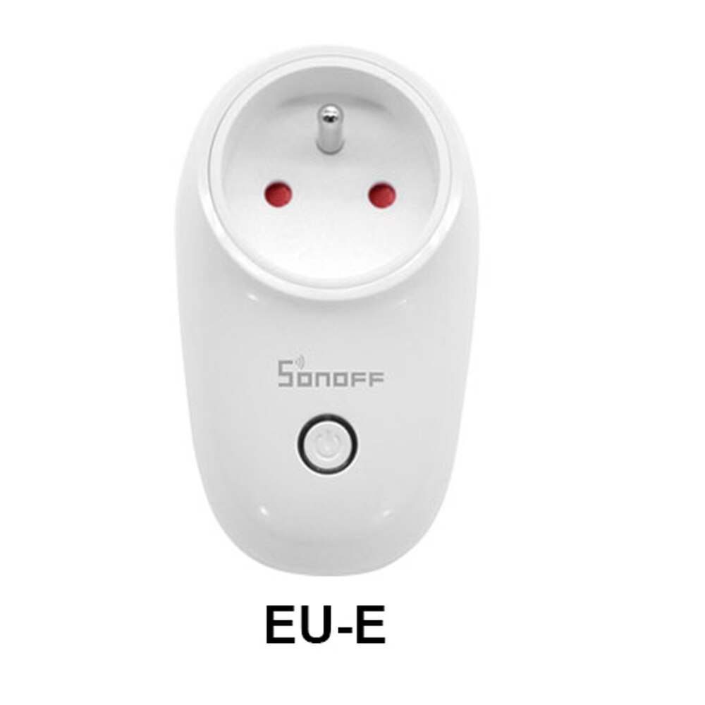 2Pcs/Lot SONOFF Baisc Wifi Smart Socket Switch Wireless Remote Control Power Sockets App Control for Alexa Google Home: S26 Type E