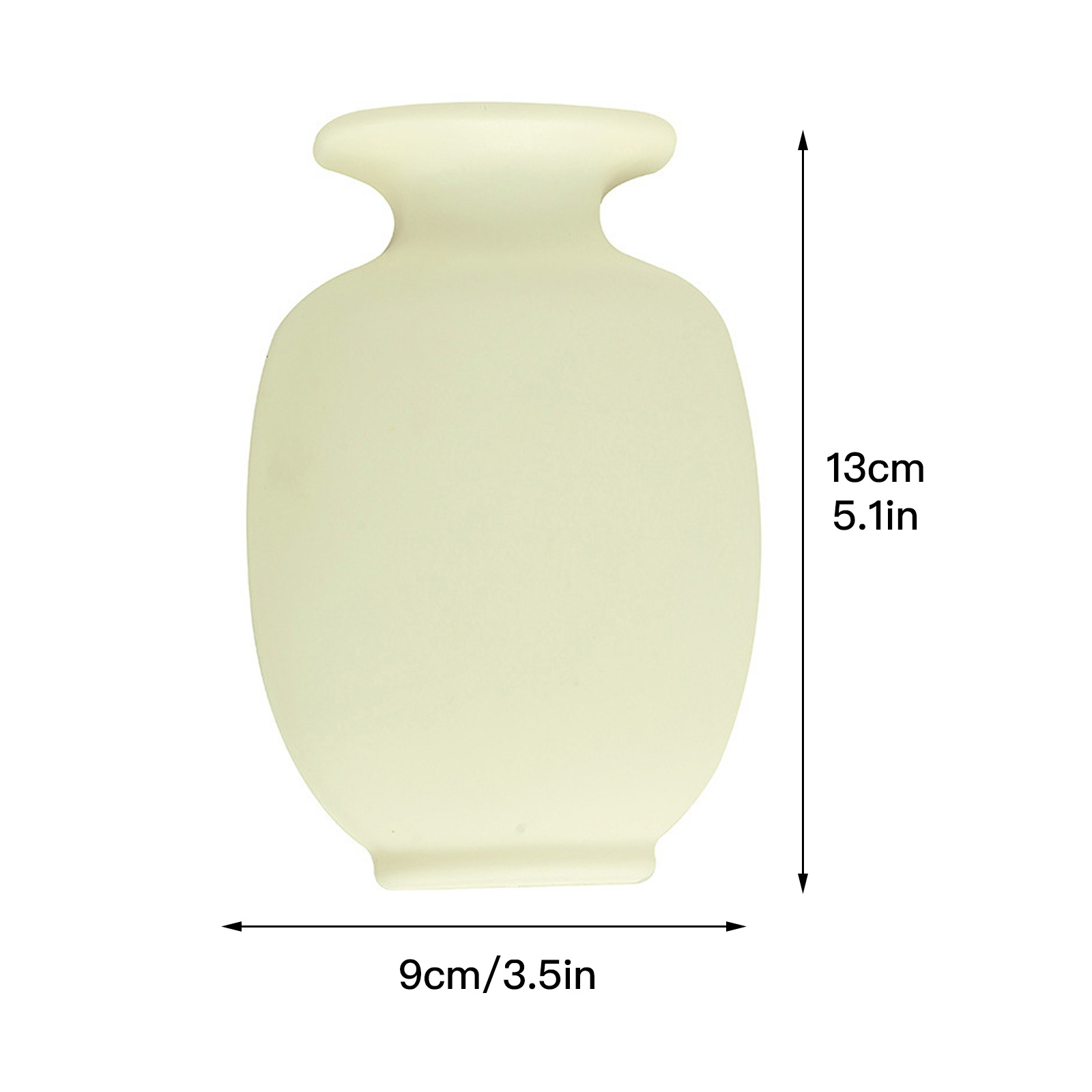 Wall Hanging Flower Vase Flower Arrangement Flower Pot Suction Cup Vases Sticker Seamless Pot Living Room Decoration Home Decor: Yellow