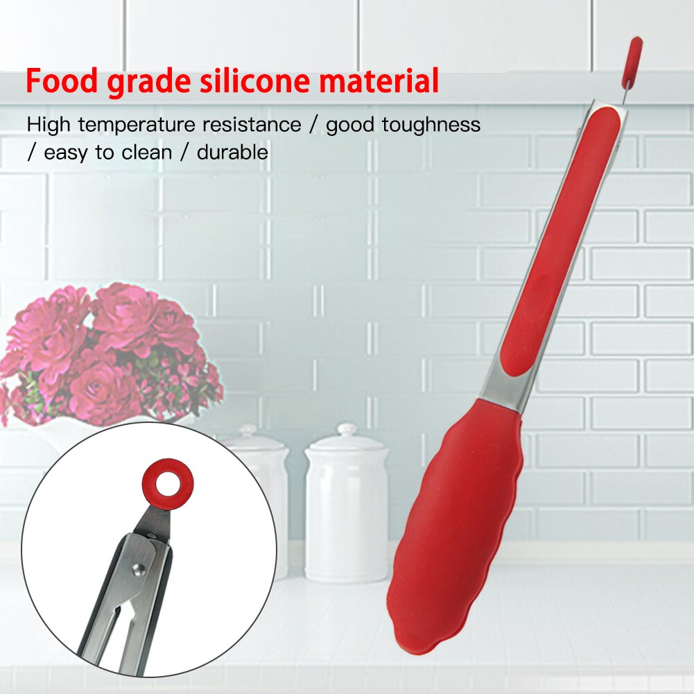 Food Grade Silicone Food Clip Barbecue Clip Bread Clip Multifunctional Kitchen Tool Cooking Tong Clip