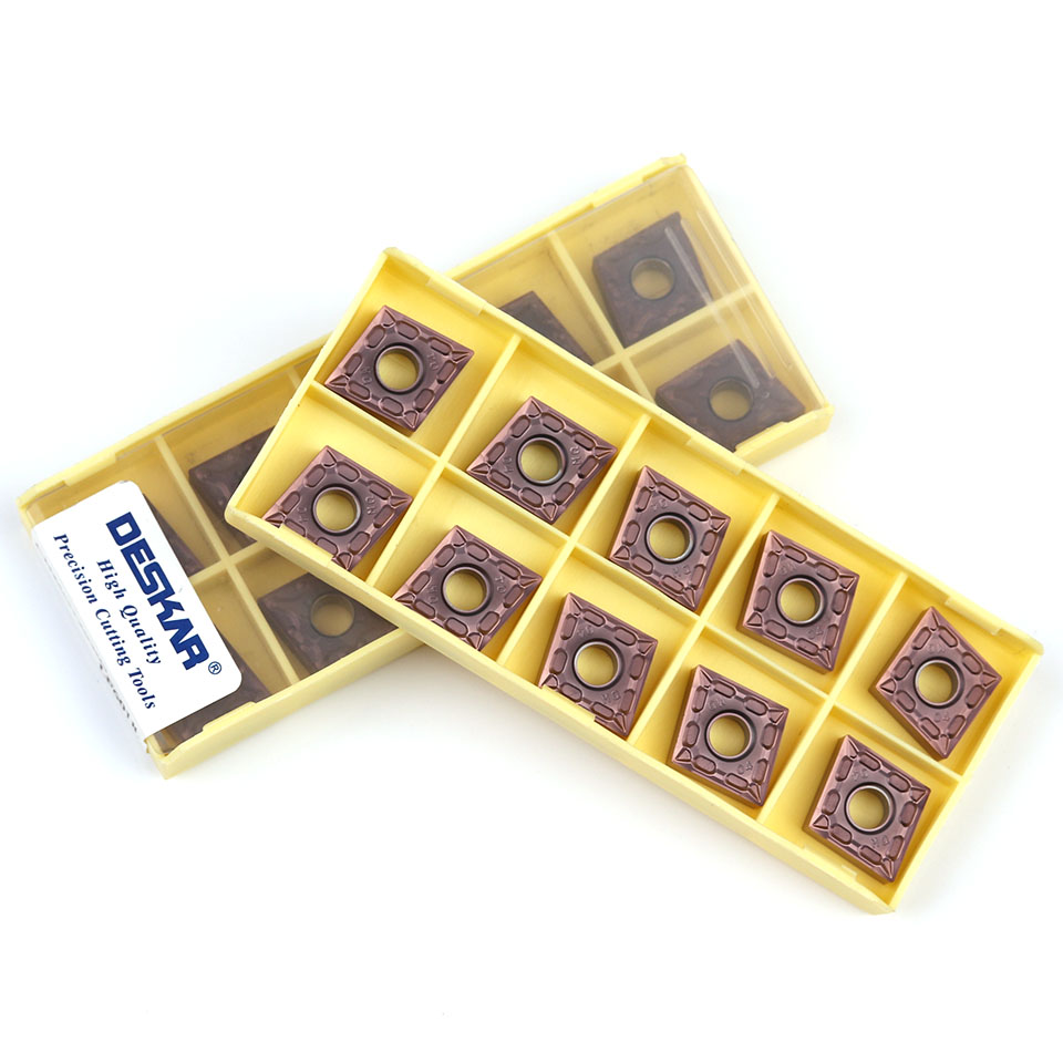DESKAR CNMG120404 CNMG120408 MA HS MQ MS LF6018 High carbide inserts, lathes, CNC tools, turning tools, stainless steel