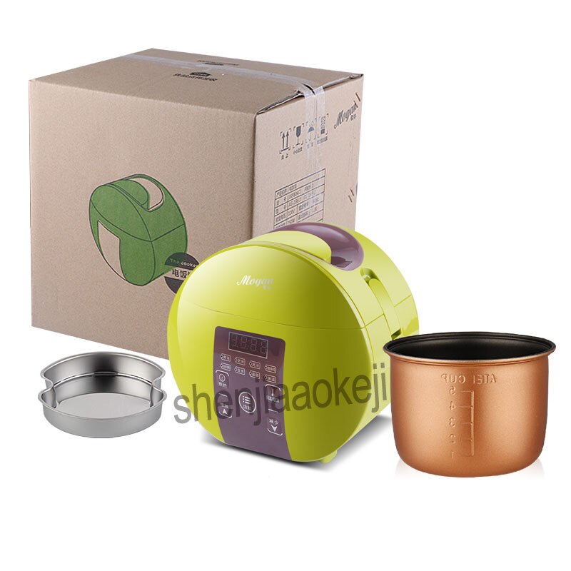 Utensilios de cocina multifunción inteligentes para el hogar, GL-166 de 1,8 l, Mini olla arrocera inteligente para 2-3 personas, 220V y 250W, 1 unidad