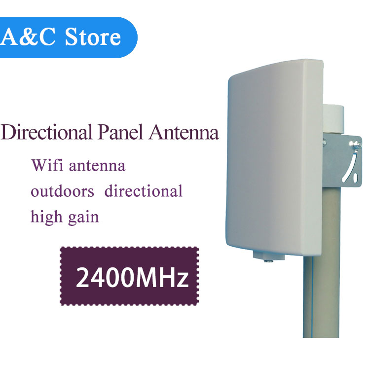Antena wifi de 2,4g para interior y exterior, 2400-2483 MHz, Panel de conexión de montaje en pared, antena plana 802,11, antena de alta ganancia, precio de fábrica