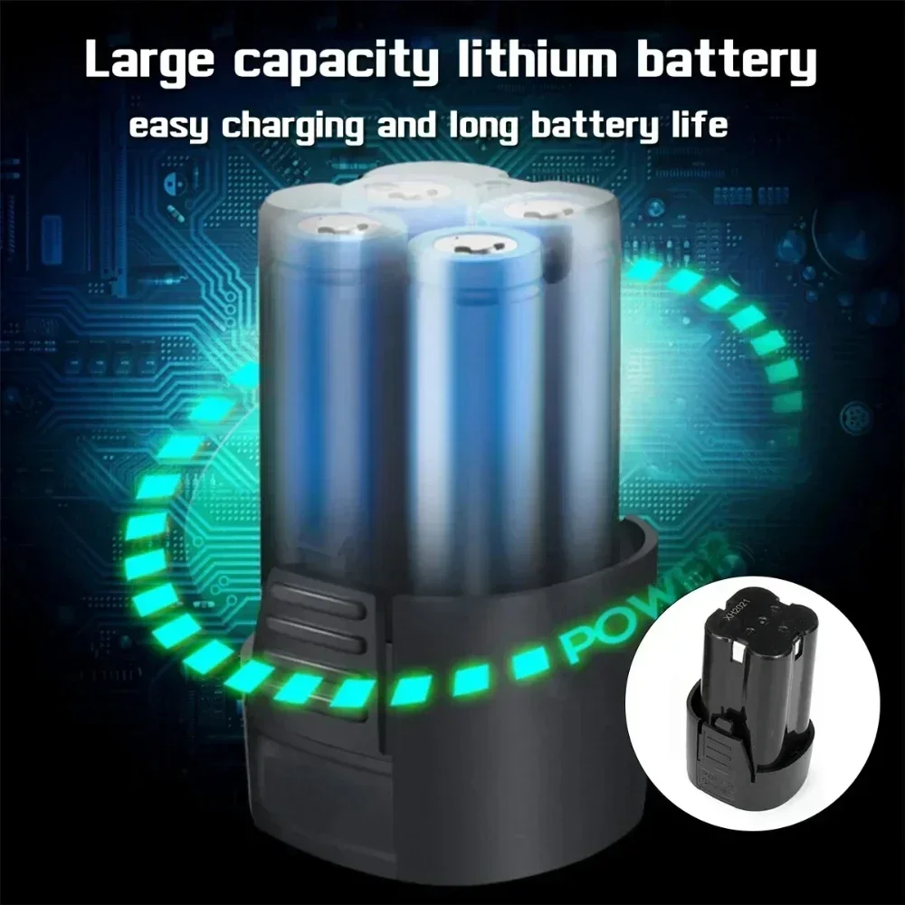 16.8V Large Capacity Rechargeable Lithium Battery for Electric Drill Electric Screwdriver Spare Battery 5C Power Battery