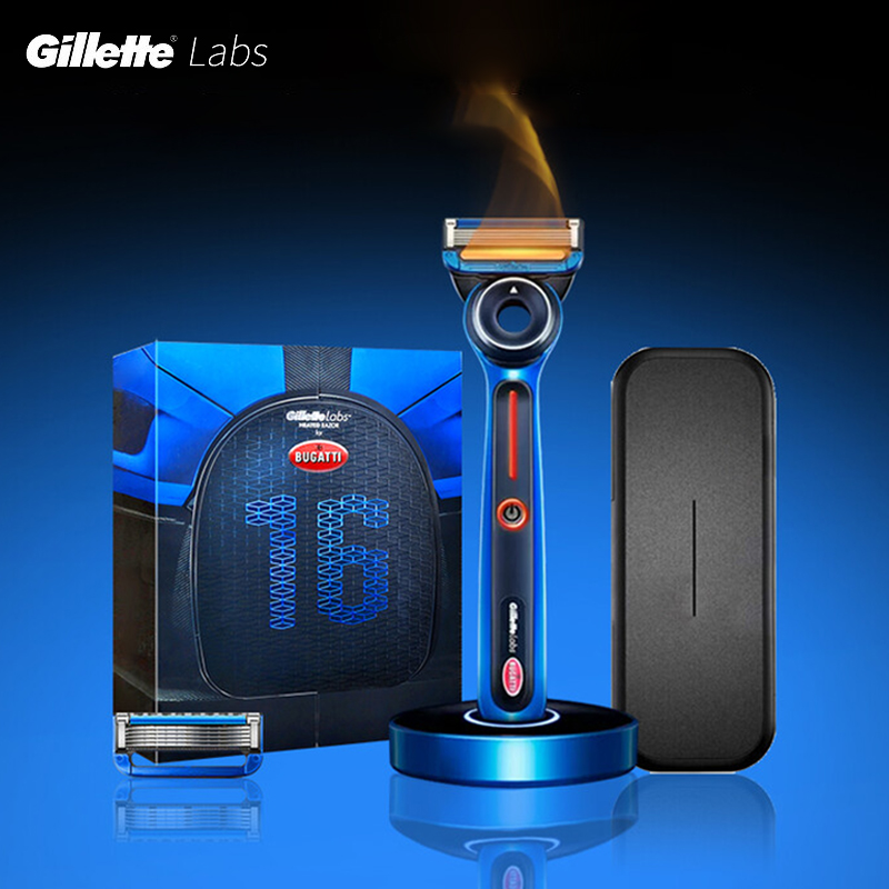 Gillette reise-ladeetui für beheizbare rasierer