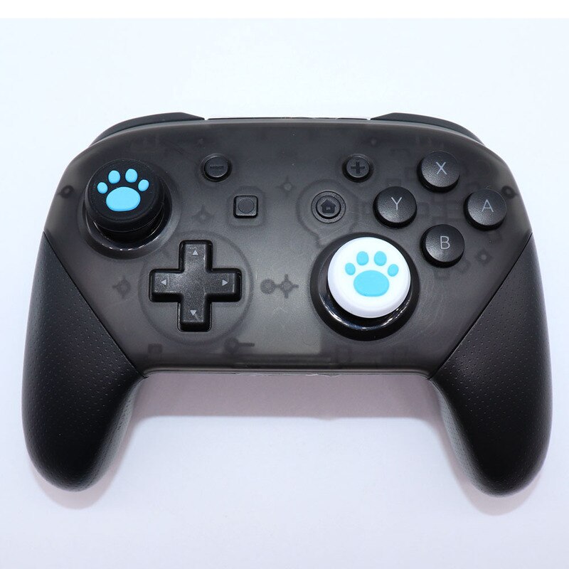 2PCS Lovely Cat Paw Thumb Stick Grip Cap Joystick Cover For Nintendo Switch NX Lite Joy-Con Controller Gamepad Thumbstick Case