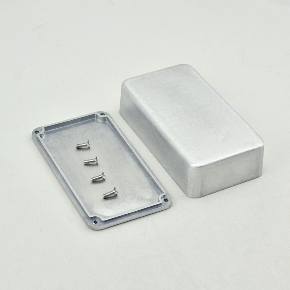 Hammond 1590b Behuizing + 3PDT Voetschakelaar + 6.35mm Jack Sockets en meer voor gitaar Pedaal kit project