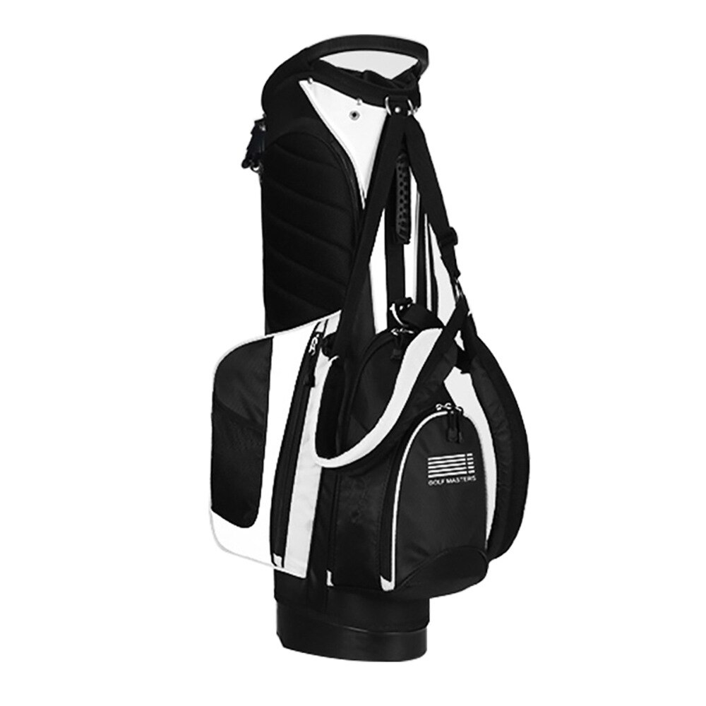 PGM golf Borsa In piedi sacca da golf leggera borsa da golf per adulti: BlackandWhite