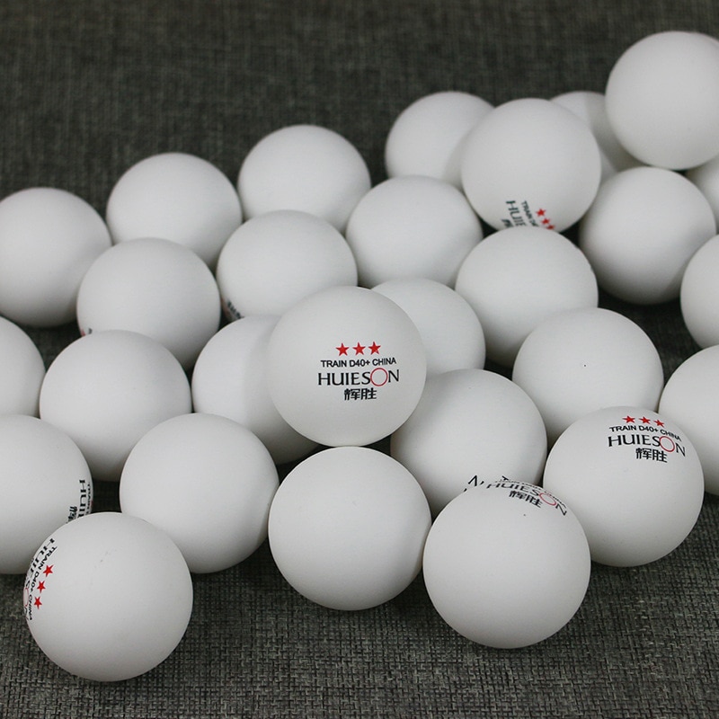 20 stks/partij 3 Ster Nieuw Materiaal wit orange tafeltennis Ballen 40 + abs PLASTIC Ping Pong Ballen