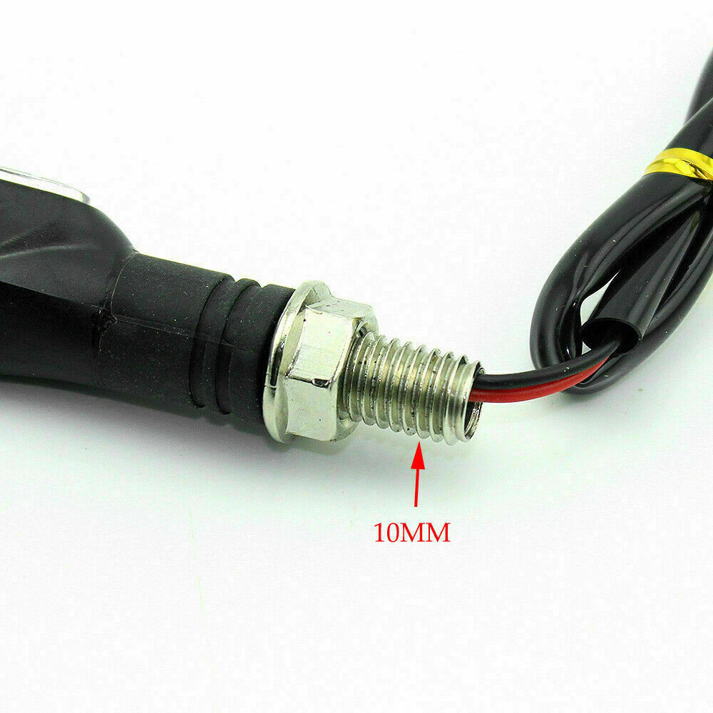 til kawasaki ninja 250/400 z400 ledet blinklys hale ryddig fender eliminator sett