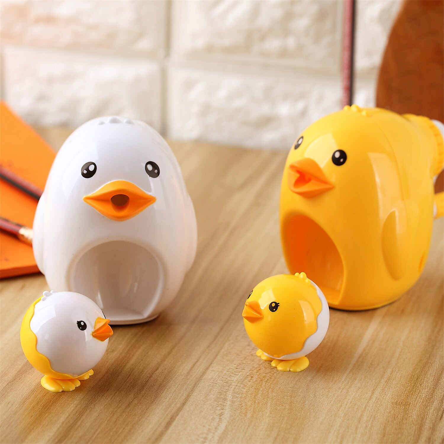 Kynän teroittimet poikasen muotoinen käsi mekaaninen söpö kawaii kouluopiskelijatarvikkeet toimisto kynän teroitin työkalu paperitavarat