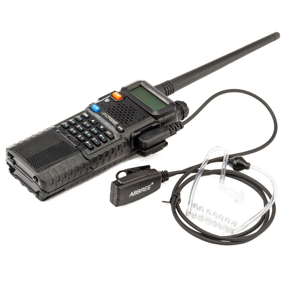 5pcs ABBREE VOX 2 Spille Air Acoustic Tubo Auricolare Auricolare Per Kenwood Baofeng UV-82 BF-888S TYT Wouxun Walkie Talkie ham Radio