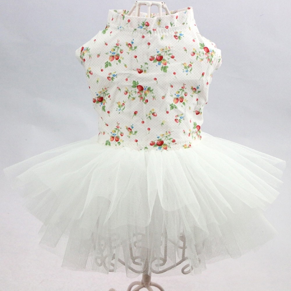 Zomer Hond Jurk Kant Tullle Pet Kleding Voor Kleine Honden Party Wedding Strik Jurken Puppy Kostuum Lente Huisdieren Kleding