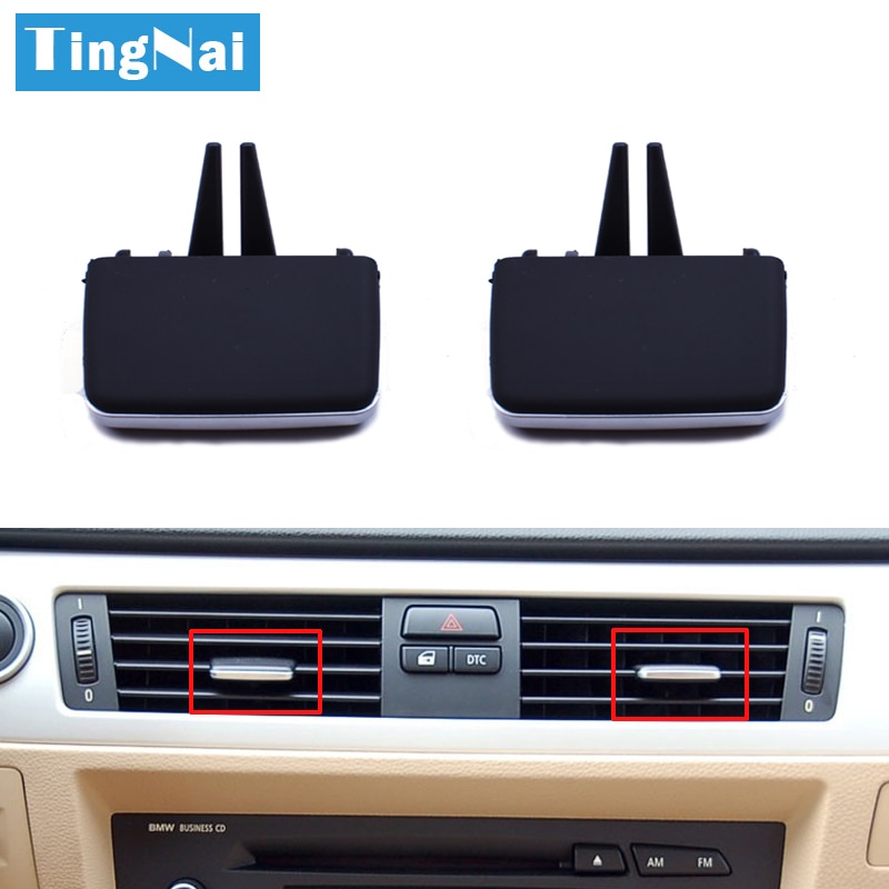 Front AC Air Vent Grille Outlet Slider Clips Repair Kit For BMW 3 Series E90 E91 E92 E93