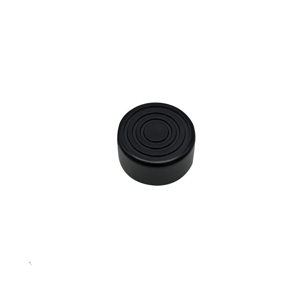 Interruptor de Pedal de efectos de guitarra eléctrica, tapa de plástico, Protector de botón, parachoques: Black