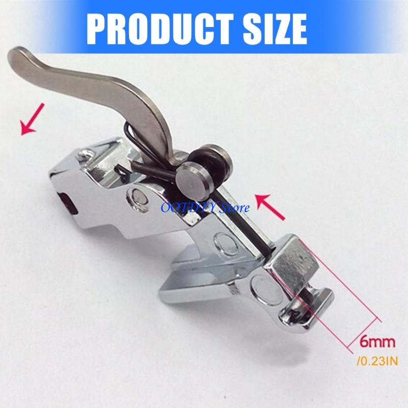 367A 2PCS Sturdy Zinc Alloy Quilting Foot e On Adapts Acessory With Standards Home Sewing Machines