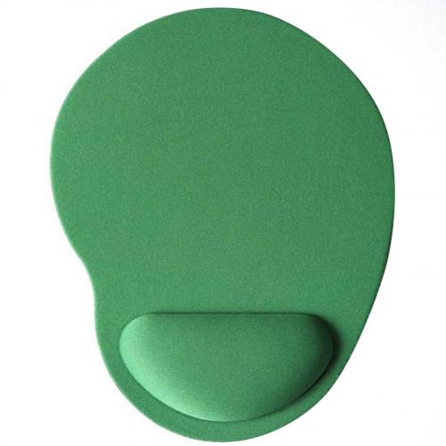 1PC Ergonomic Comfortable Soft Wrist Rest Mouse Pad Non Slip Mice Mat Desk Cushion Universal for Computer PC Tablet: green
