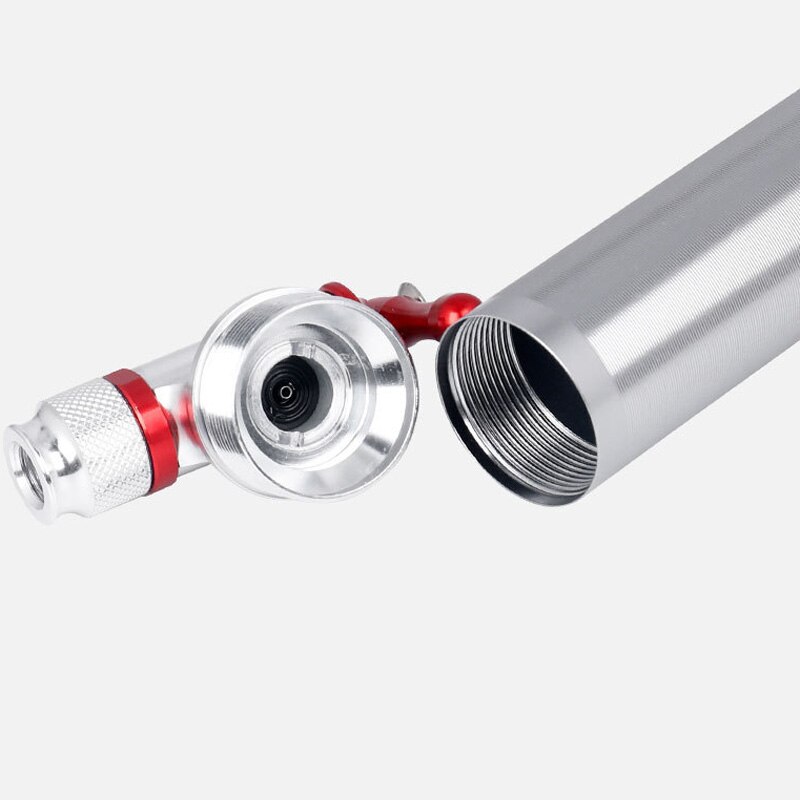 Portable Bicycle Mini Pump Aluminum Alloy Ultralight Air CO2 Inflator Bike Bicycle Pump Bike Ball Pump Bike Bicycle Accessories