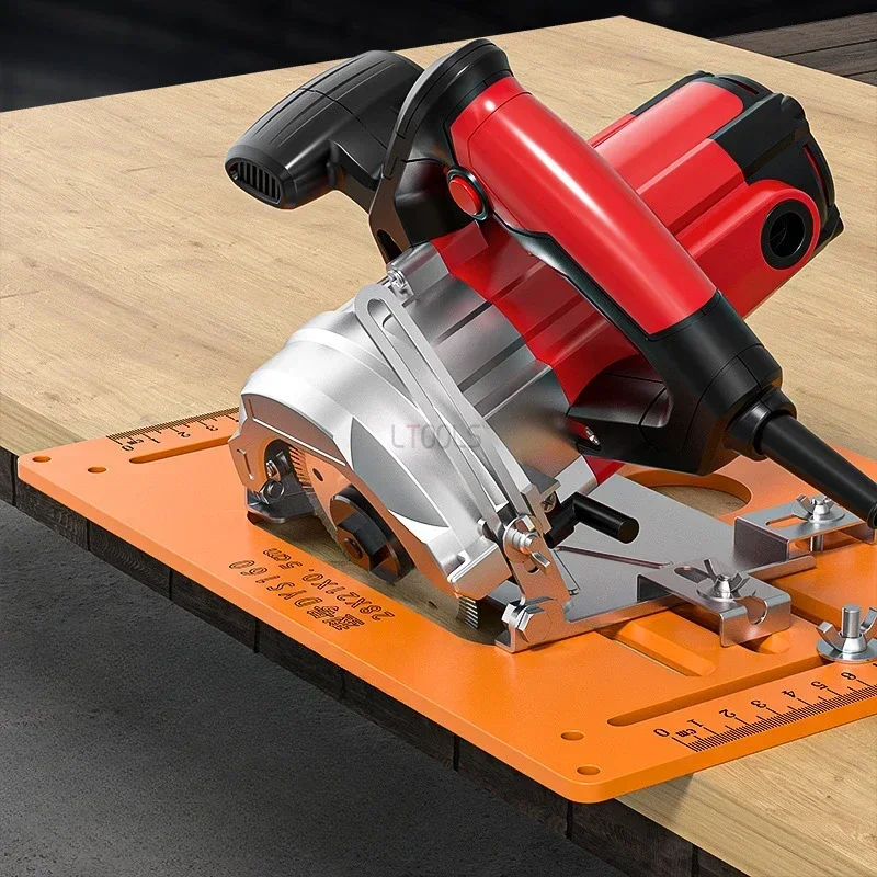 Woodworking Cutting Machine Base Plate Support Wooden Board Bending Cutting Positioning Template Jig Gypsum Board Slotting Tools