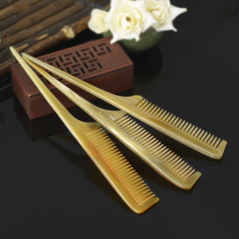1PC Pointed Tail Comb Yak Horn Sharp Tail Comb Hai... – Grandado