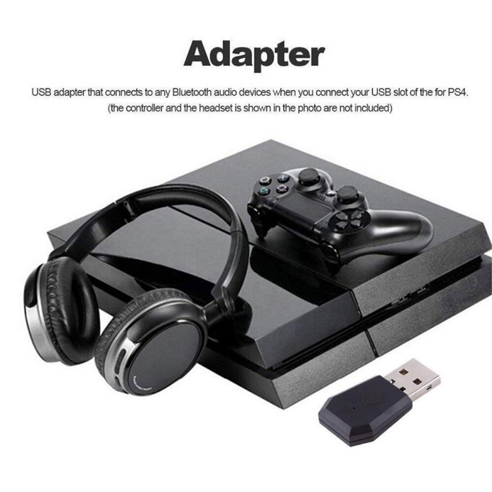 Kebidumei Mini PS4 Bluetooth 4.0 Headset Adapter Usb Draadloze Adapter Ontvanger Voor Stabiele Prestaties Van Bluetooth Headsets