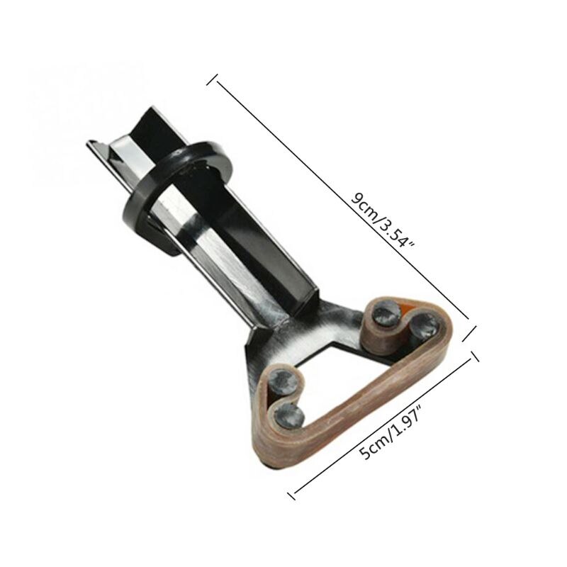 Billiard Pool Cue Tip Clamp Plastic Y-shaped Glue on Fastener Repair Tool Billiard Rod Tool Accessory