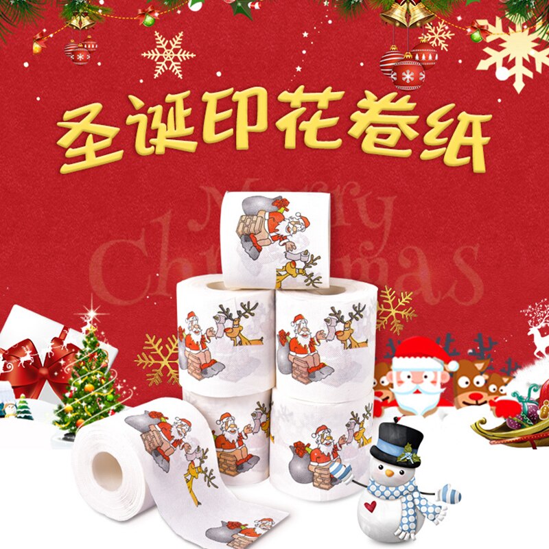 Personality 1 Rolls Soft Toilet Paper Color Printed Roll Paper Household Toilet Paper With Core Tissue
