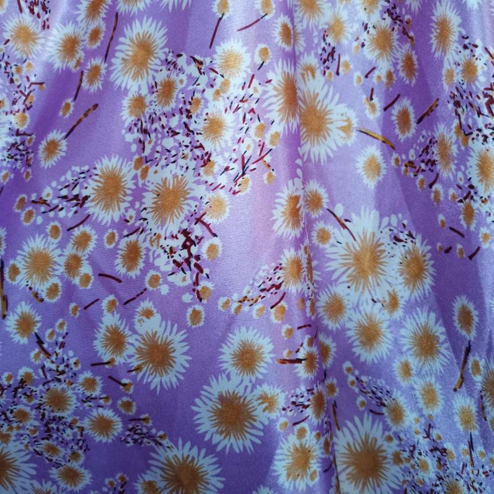 Tissue craft Soft Satin fabric Flower DIY Lining Material craft flower glossy Polyester Charmeuse Fabric: 2