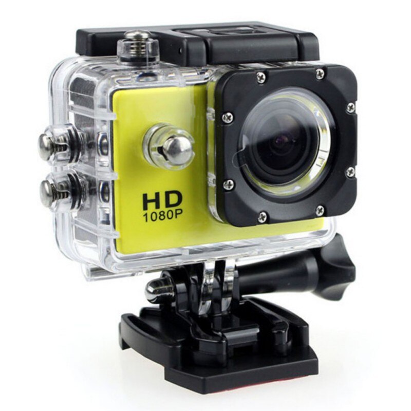SJ4000 Portable Waterproof Sports Camera HD DV Car Action Video Record Camcorder Multi-Color Choose*: Yellow