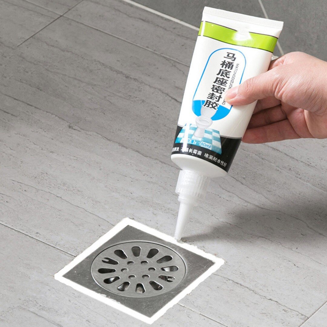 180ml Tile Gap Refill Agent Waterproof Reform Coating Cleaner Tile Sealer Repair Paste Sealant Glue for Bathtub Toilet Tile