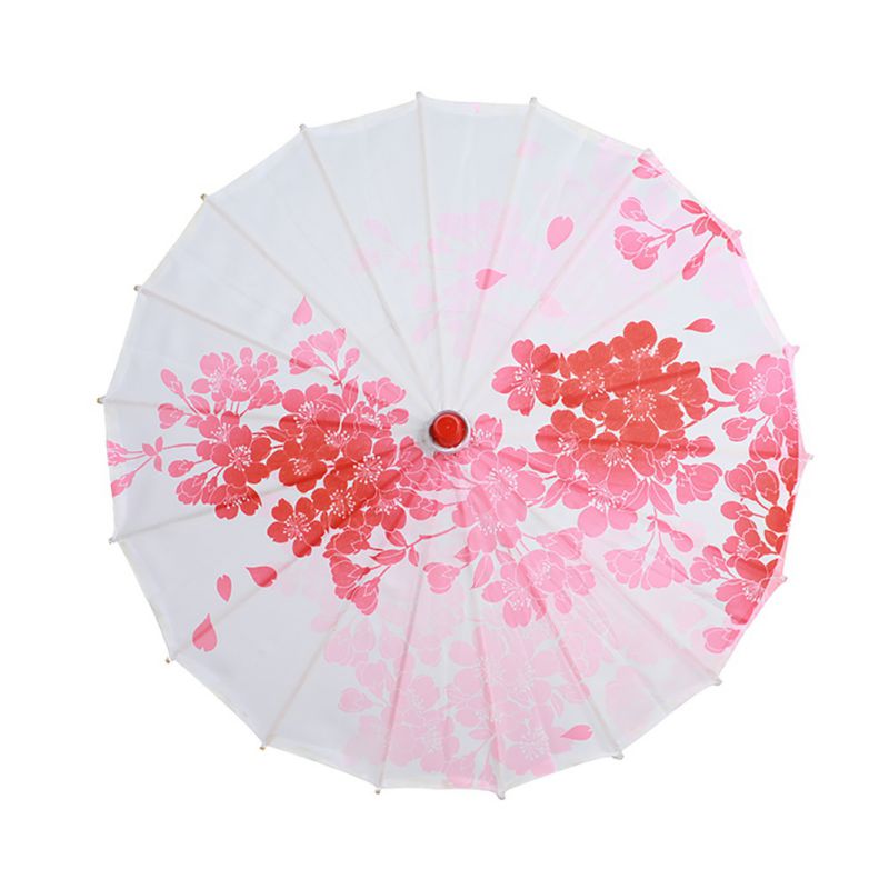 Vandtæt kinesisk klassisk parasol oliepapir malet parasol paraply kvindelig kunst solcreme gammel vind og regn paraply: A3
