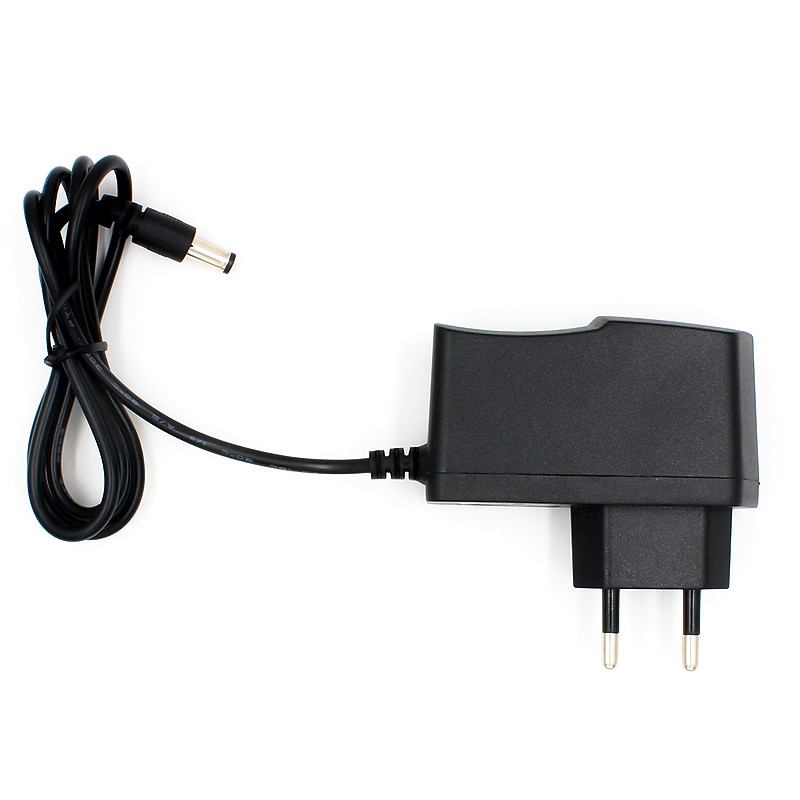 DC 9V1A 9 v 1A Voeding AC 100 v-240 v Converter Adapter EU Plug Oplader 5.5mm x 2.1mm 1000mA voor arduino Diy Kit