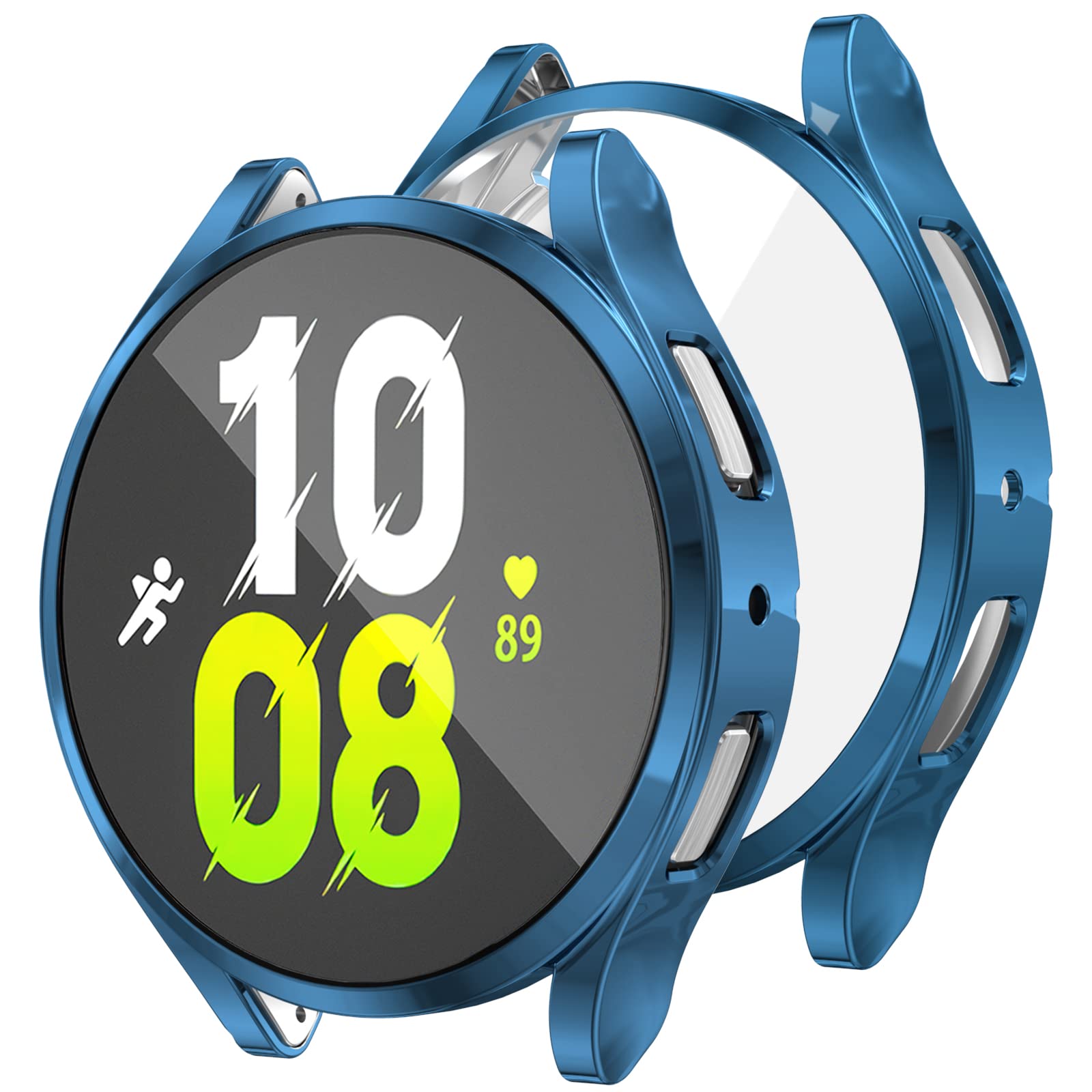 Coque pour Samsung Galaxy Watch 4/5 44mm 40mm classique 46mm 42mm protecteur d'écran TPU couverture de pare-chocs complète pour montre 5 pro 45mm: PT403/14/24 / 9 Pouces