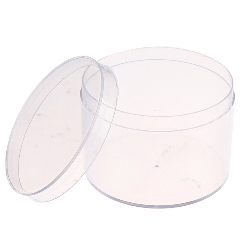 100 ML Translucent Plastic Container Box For Slime Mud Clay DIY Accessory Slime Box Storage Box Bottle With Lid Slime Tool