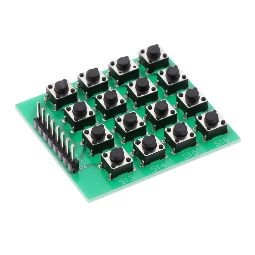 Módulo de teclado de matriz 4x4, teclado de 16 botones, interruptor para-1 paquete