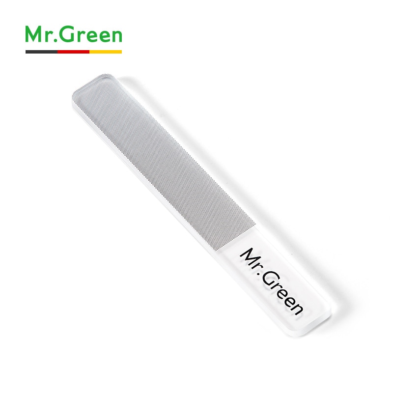 Mr.green neglefil nanometer glasfil neglepolering manicure neglekunstværktøj pedicure