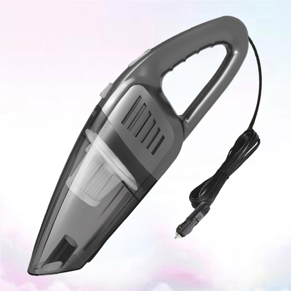 Wired Handheld Dust Busters Wet and Dry Portable Auto Vacuum Cleaner for Car (Black): Black