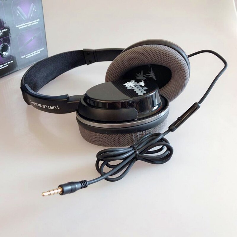 Turtle Beach M5 Gaming Headset Big Headphones with Mic Stereo Earphones Deep Bass for PC Computer Gamer Laptop PS4 X-BOX