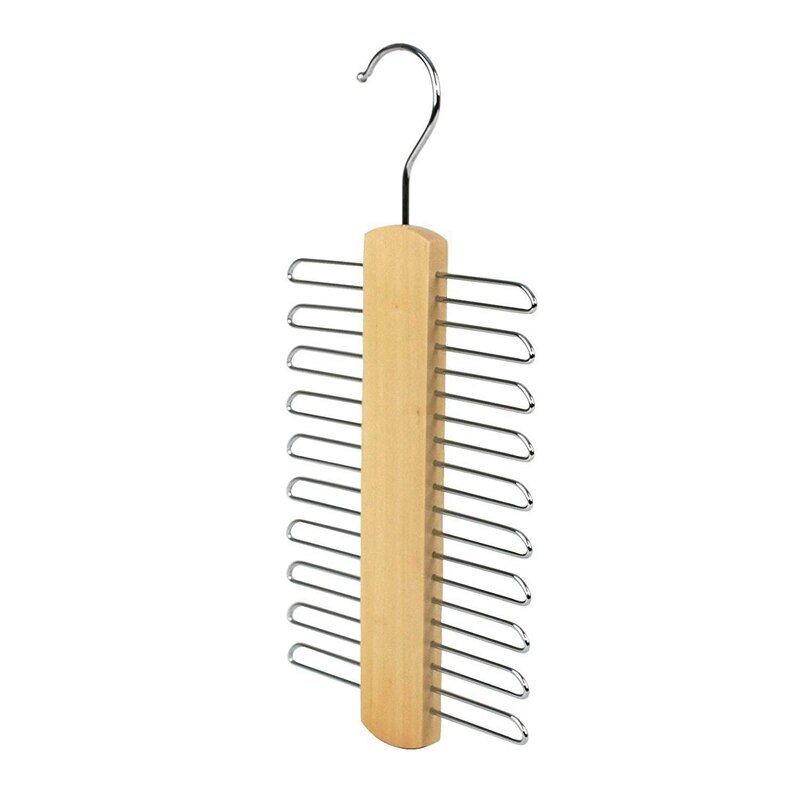 Winkel 20 Bar Houten Stropdas Hanger-Sjaals & Riem Rack Organiser