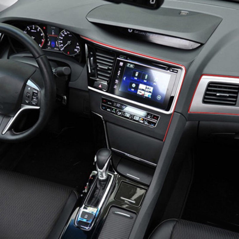 Scraper Car Interior Sticker Line DIY PVC Flexible Cut-To-Fit Decor 5M Red Styling Strip Trim Moulding