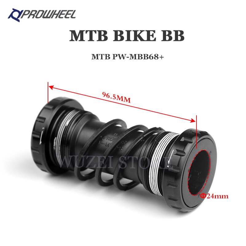 PROWHEEL BB73 BB92 BB68+ BB86 Mountain Bike Bottom Bracket Road Bicycle BB Axis for SRAM GXP 24mm Crankset chainset