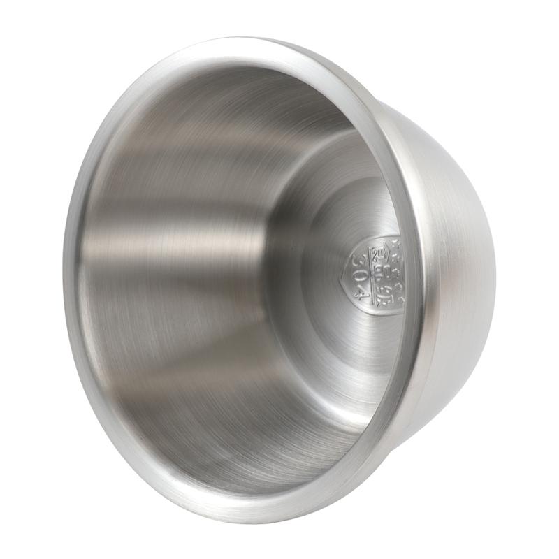 Lavabo de acero inoxidable Tureens engrosado, cuenco de mezcla redondo, lavabo de lavado para cocina, Bol para ensaladas, recipiente para comida