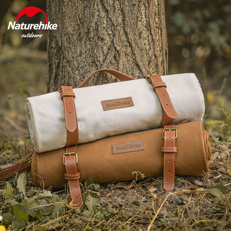Naturehike-Manta portátil de lona para acampar al aire libre, manta de Picnic ultraligera, conveniente, grande, impermeable, colchón para Picnic
