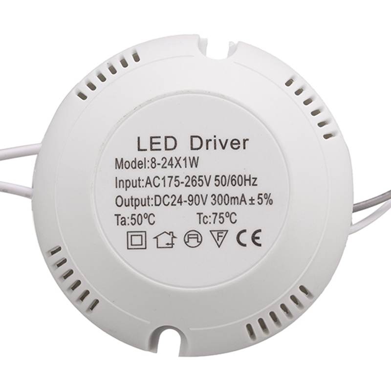 8-24W LED Driver AC175-265V To DC 24-80V Powers Supply Lighting Transformer For LED Ceiling Light Lamp