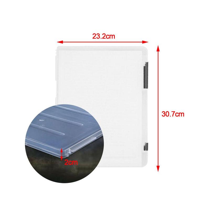 1 Pc Bestand Doos Plastic Document Papier Vullen Bestand Case Size Ortable Levert Met Ducoment A4 Briefpapier School Opslag Hold q5W5