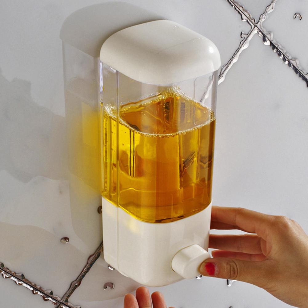 Såpedispenser bad veggfeste dusj sjampo lotion beholder system ikke perforert hotelltoalett: Default Title