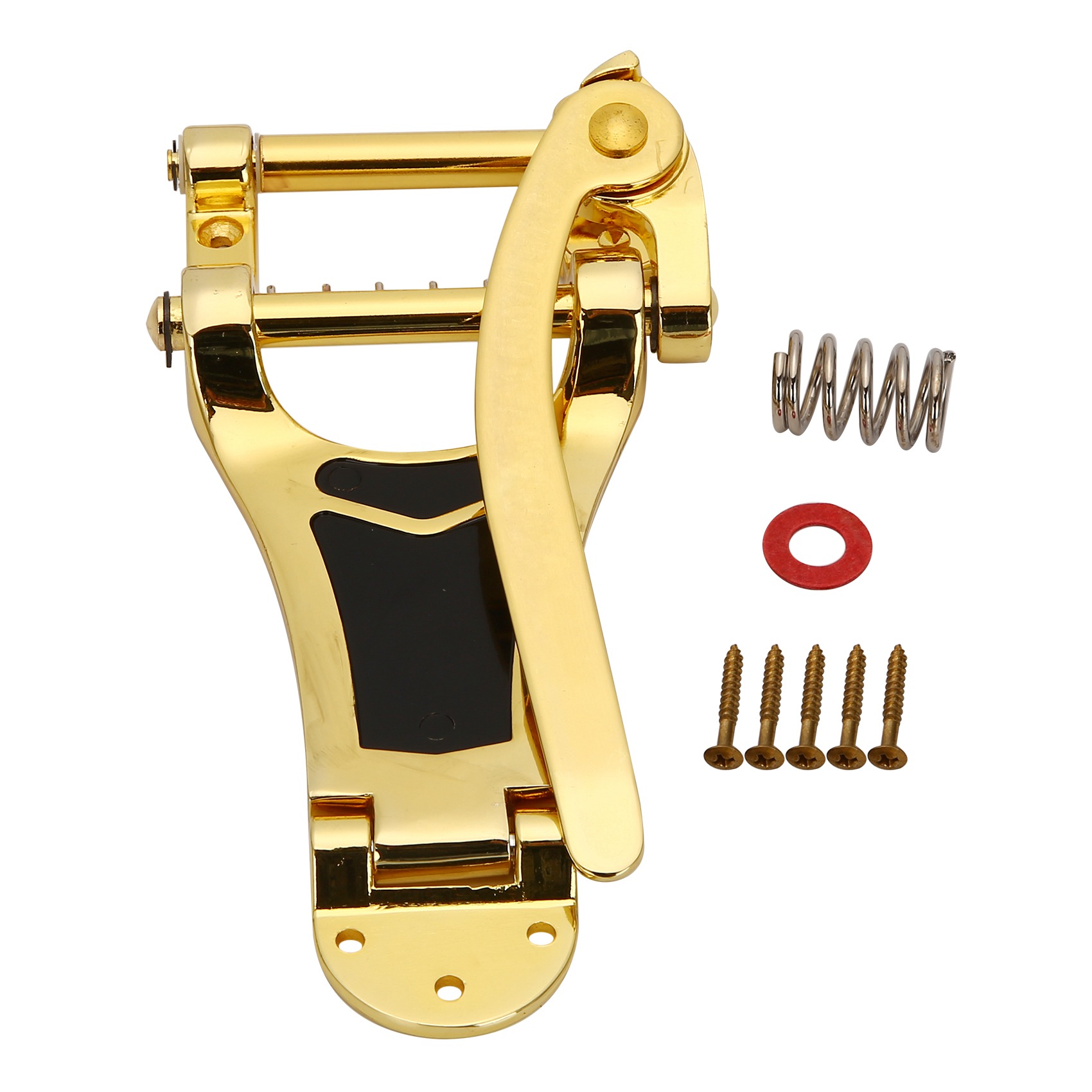 Vibrato Bridge Tailpiece B7 guitarra de Jazz para Gibson Bigsby ES355 Epiphone Gold