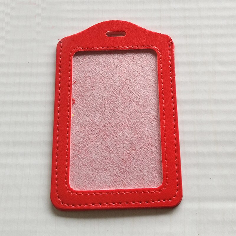 1PC Bank Credit Card Holder Student Bus ID Holders Identity Badge Protective Cover Men Women Office Business Card Holder Wallet